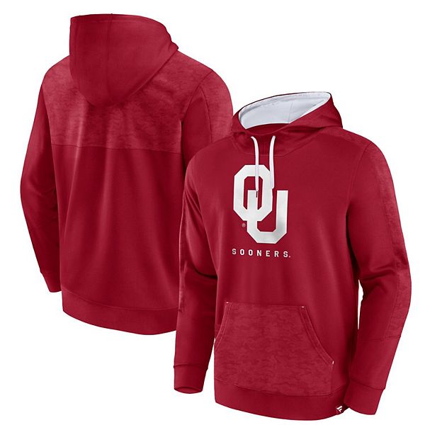 

Толстовка с капюшоном мужская Fanatics Branded Crimson Oklahoma Sooners Defender Unbranded