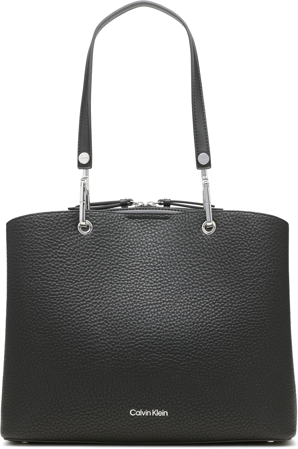 

Сумка-тоут Calvin Klein Garnet с тремя отделениями, Black/Silver