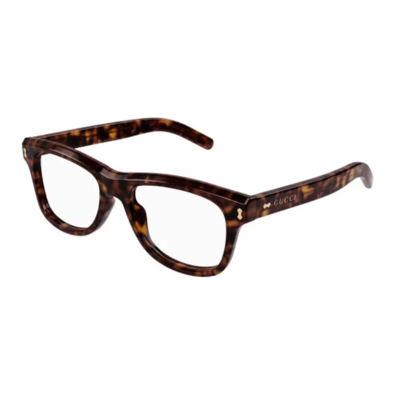 

GUCCI Ацетатные квадратные очки унисекс в черепаховом цвете, Tortoiseshell