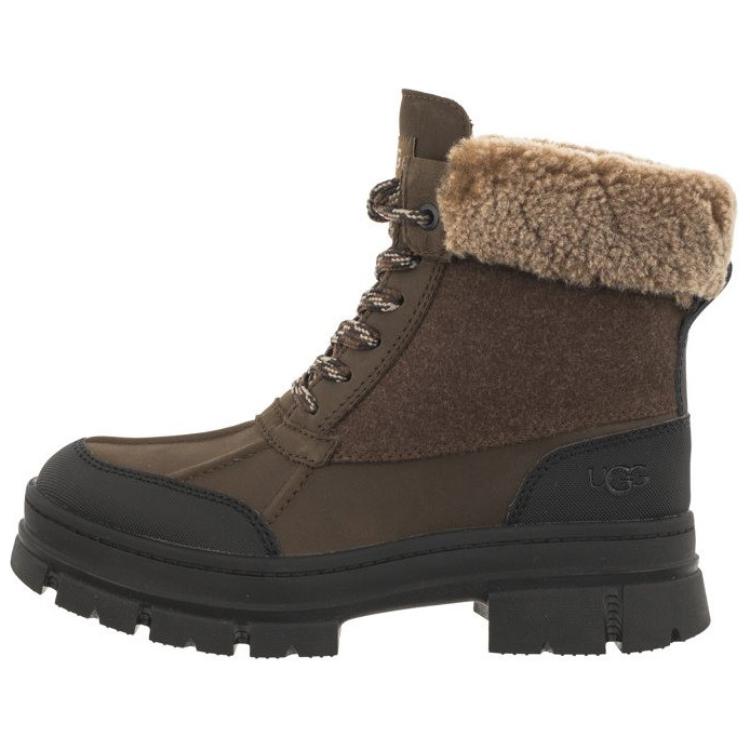 Ботинки зимние женские UGG Ashton Addie, темно-коричневый
