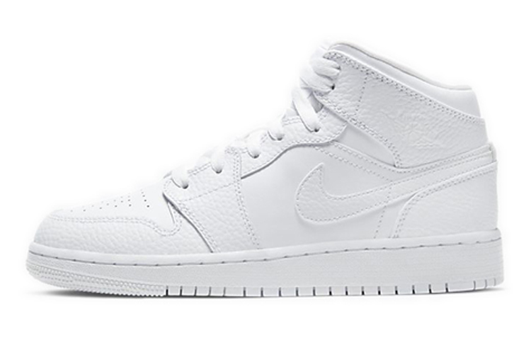 

Кроссовки Jordan 1 Mid GS Triple White