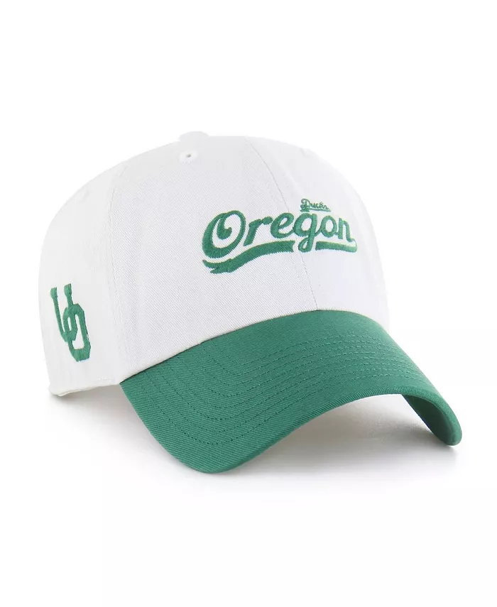 

Мужская белая кепка Oregon Ducks Contemporary Basics Foundation Clean Up Adjustable '47 Brand