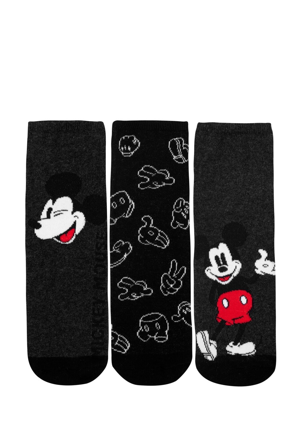 

Носки 3ER PACK MICKEY MOUSE SNEAKER Disney, серый