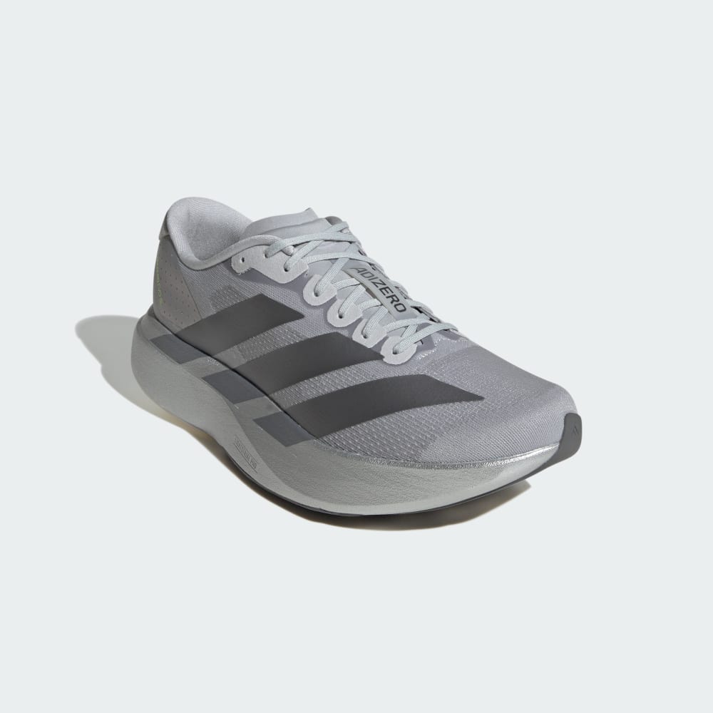 Кроссовки Adidas Adizero EVO SL Shoes, цвет Silver Metallic/Iron Metallic/Halo Silver — фото 4