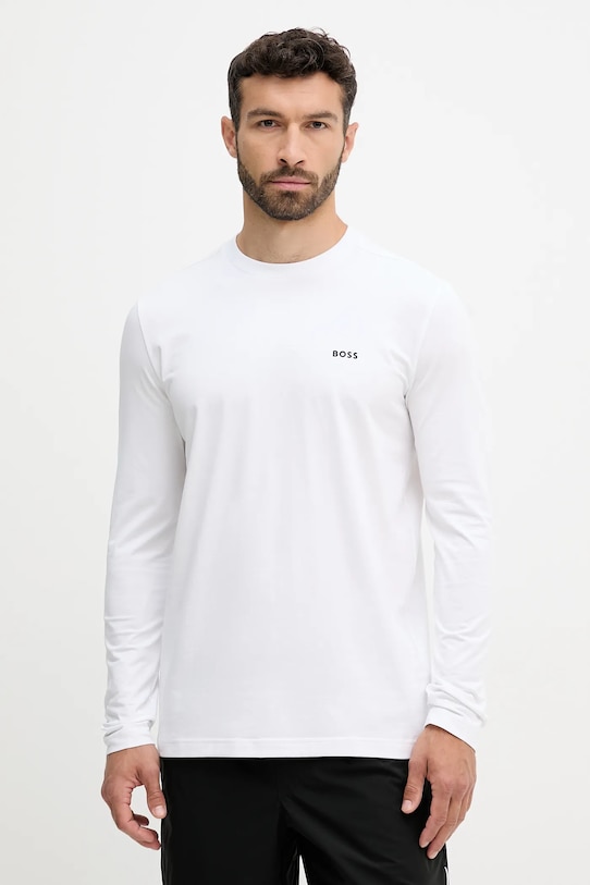 

Лонгслив Boss Green, белый