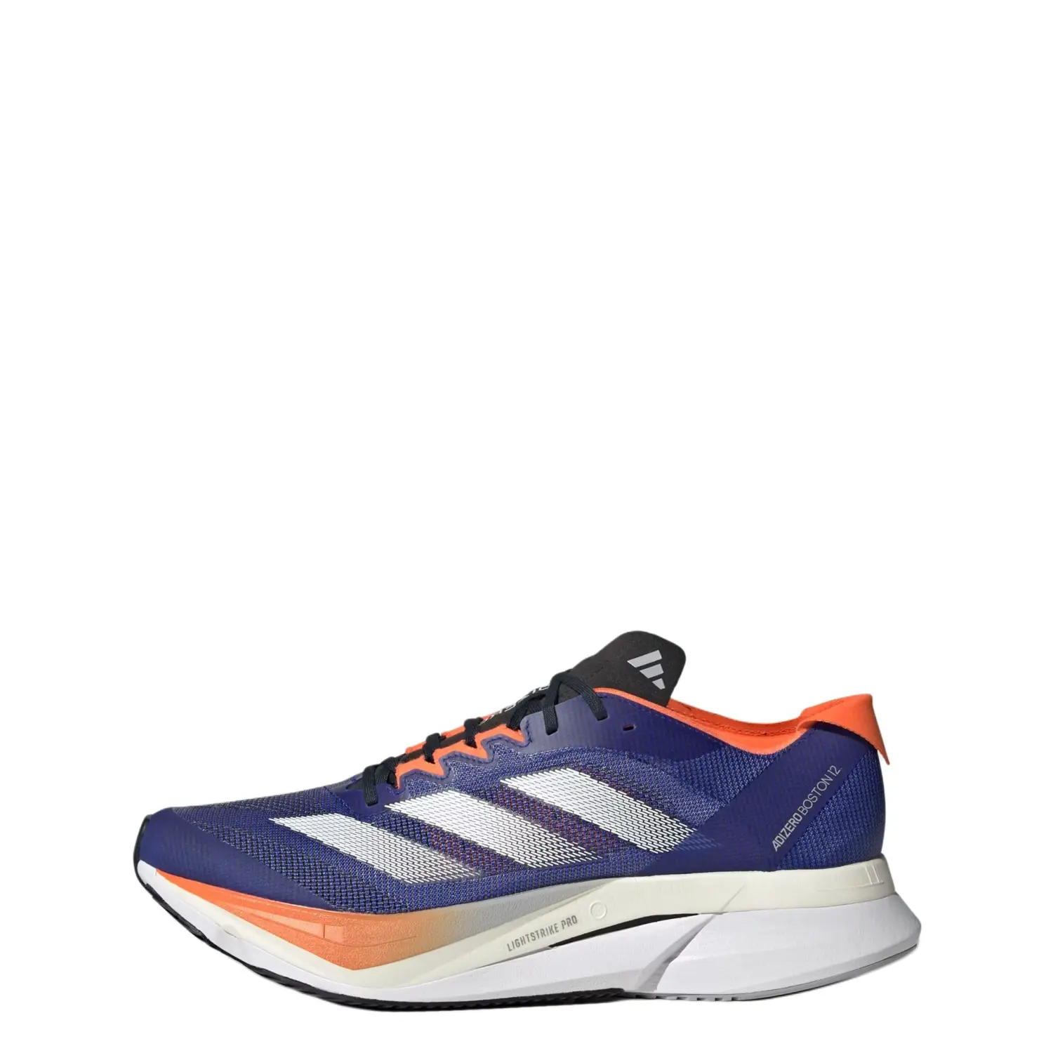 

Adidas Кроссовки Adizero Boston 12 Lucid Blue Cloud White Impact Orange