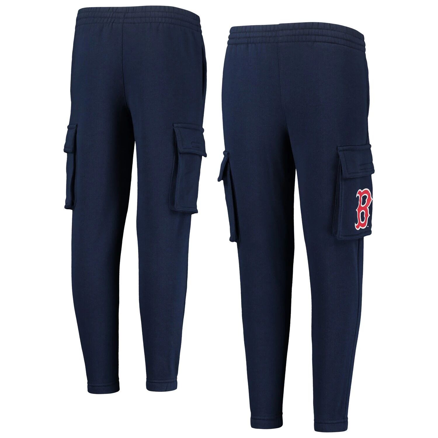 

Флисовые брюки-карго Youth Navy Boston Red Sox Players Anthem Outerstuff