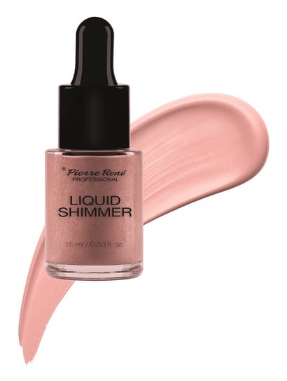 

Жидкий хайлайтер № 02 Розовое золото, 15 мл Pierre Rene, Professional Liquid Shimmer