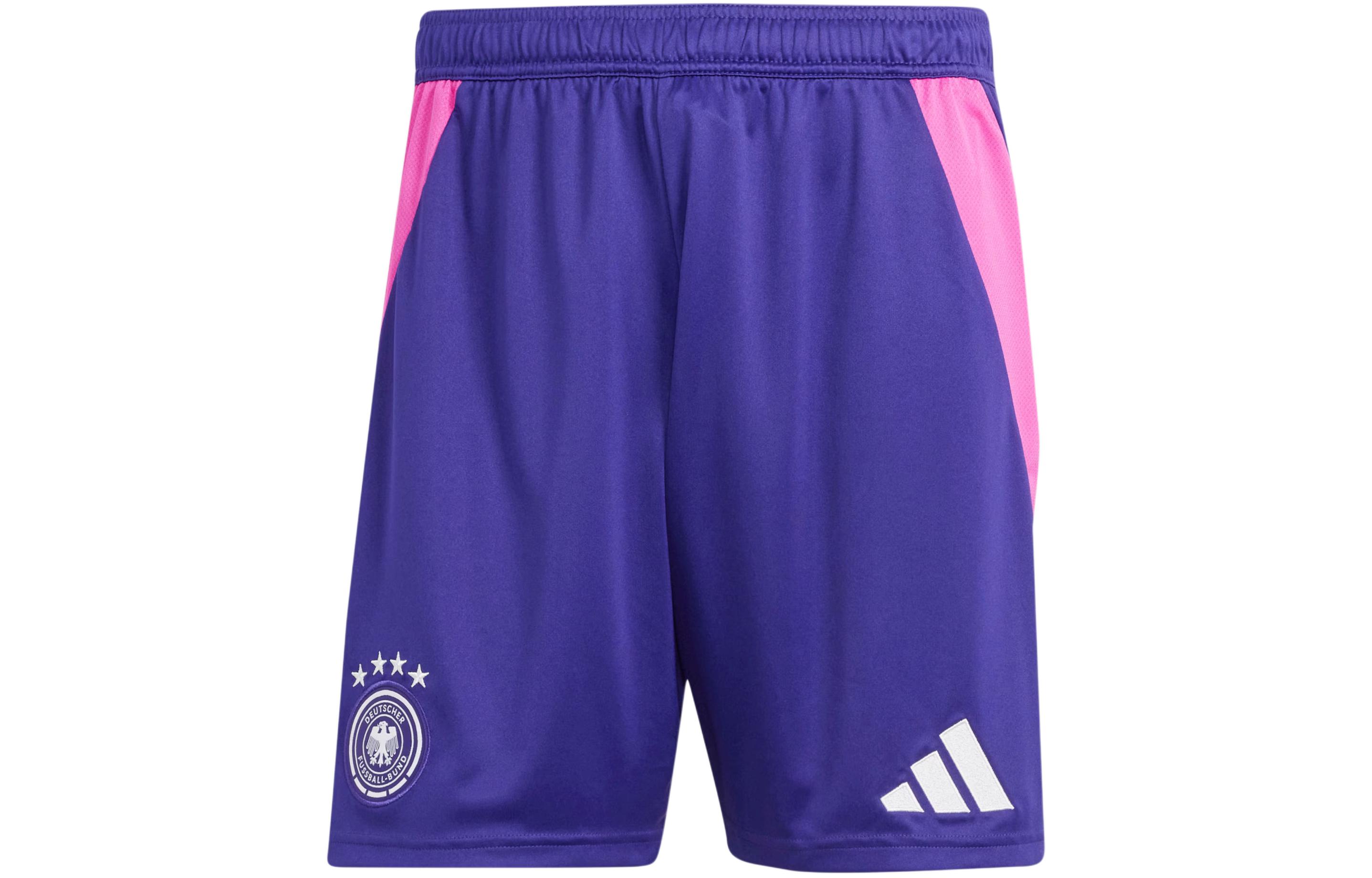 

Adidas Футбольные шорты Germany 24 Away Bottom Fan Edition, сборная Германии, гостевые мужские студенческие, фиолетовые