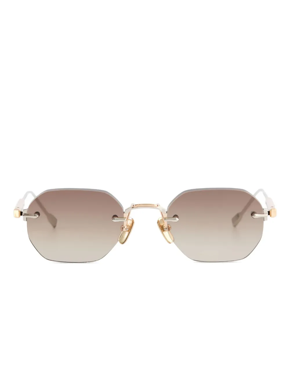 

Солнцезащитные очки Terebellum II с геометрической оправой Sato Eyewear, розовый