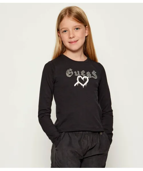 

Блуза Regular fit Guess, черный