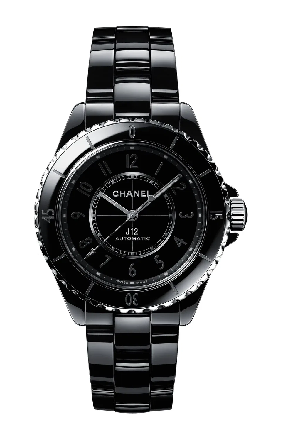 J12 ФАНТОМ - H6185 CHANEL, серебряный