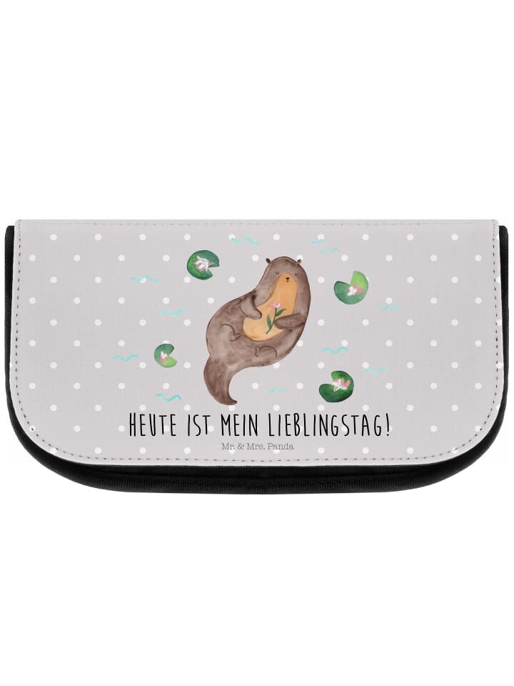 

Косметичка Mr & Mrs Panda Otter Seerose, пастельно-серый