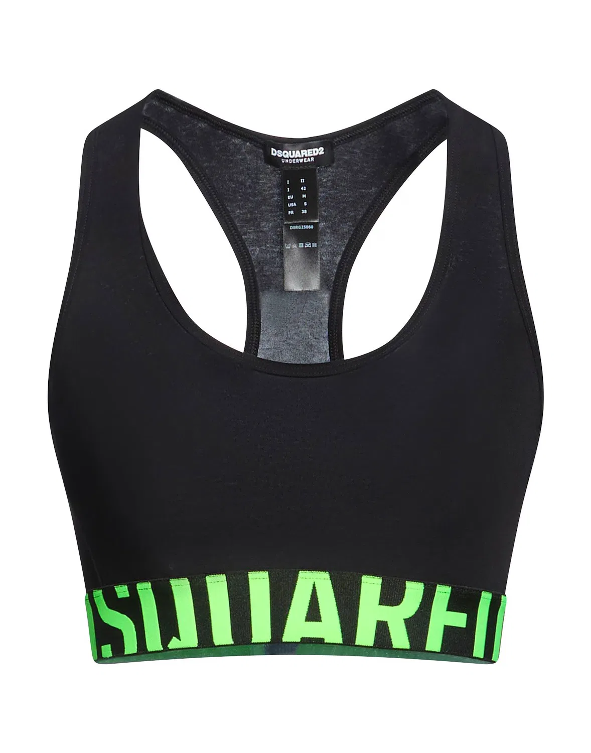 Спортивный бюстгальтер DSQUARED2 черный