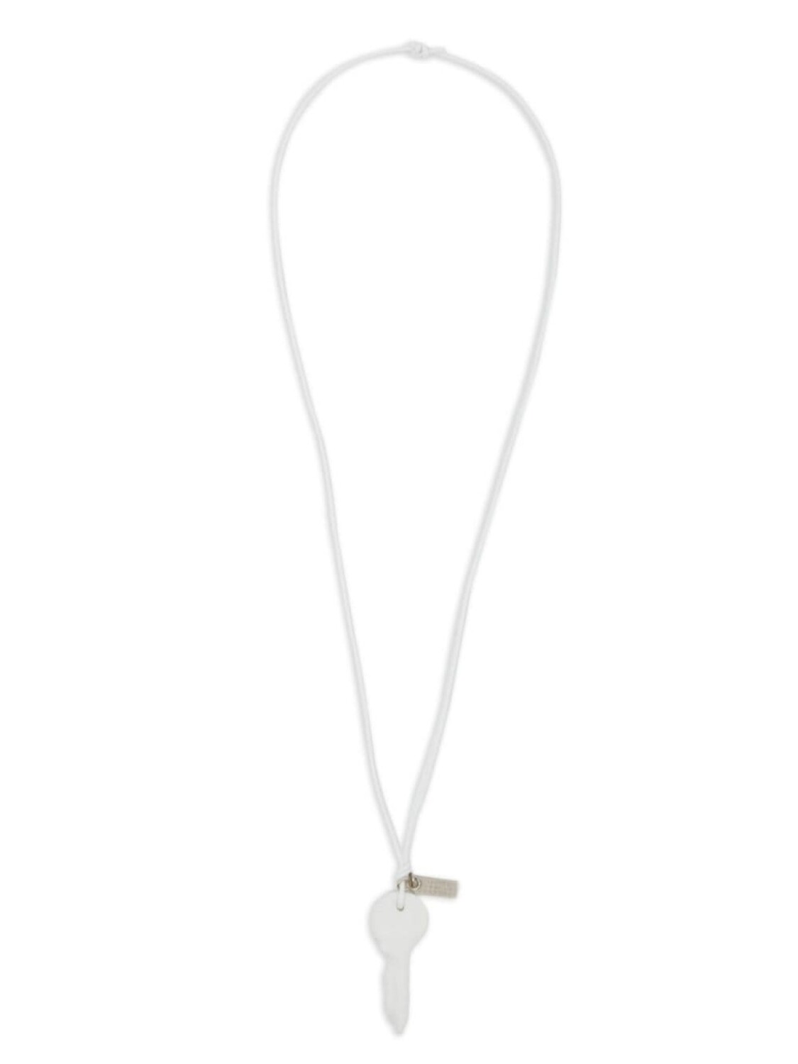 

Колье Candle Waxed с подвеской MM6 Maison Margiela, белый