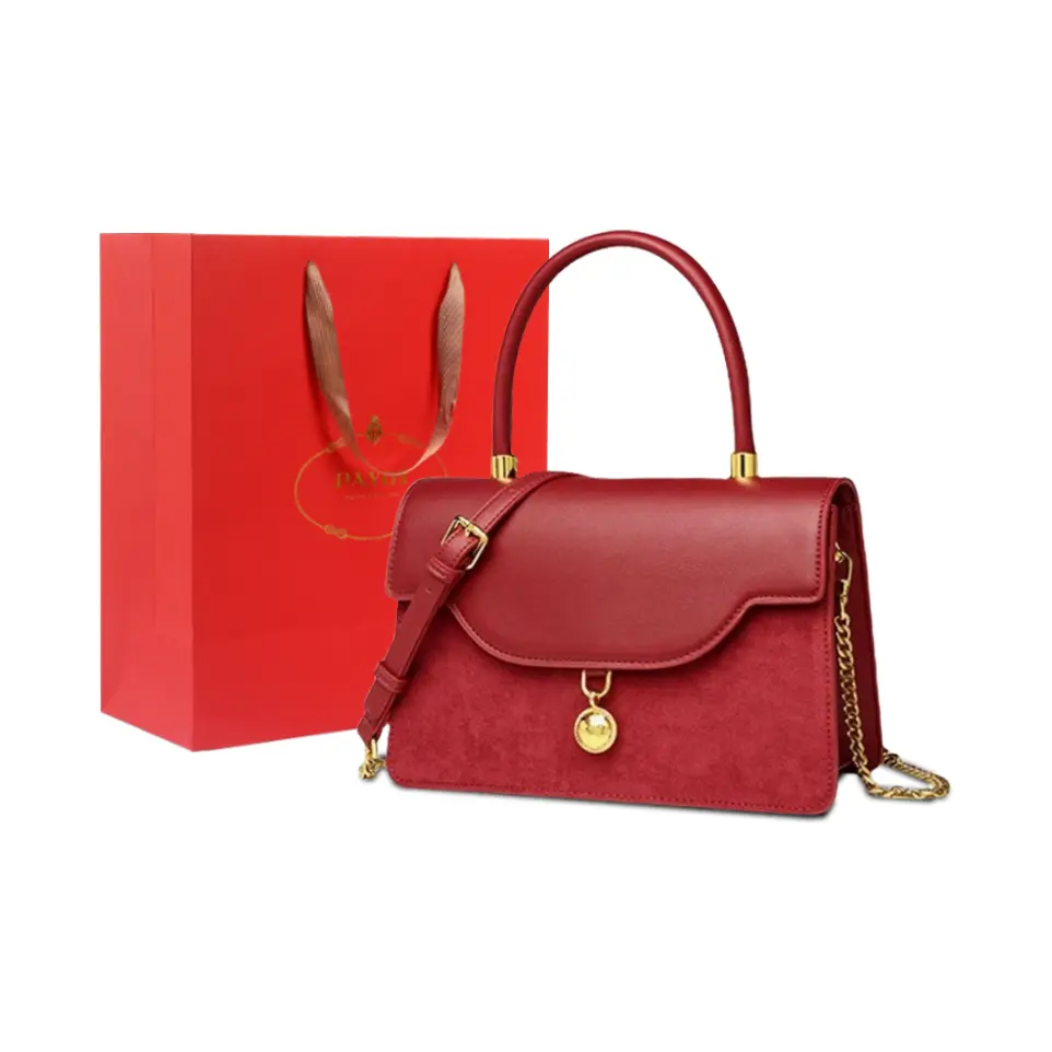 

PAYOT Женская сумка через плечо PU Regular бордового цвета, Burgundy