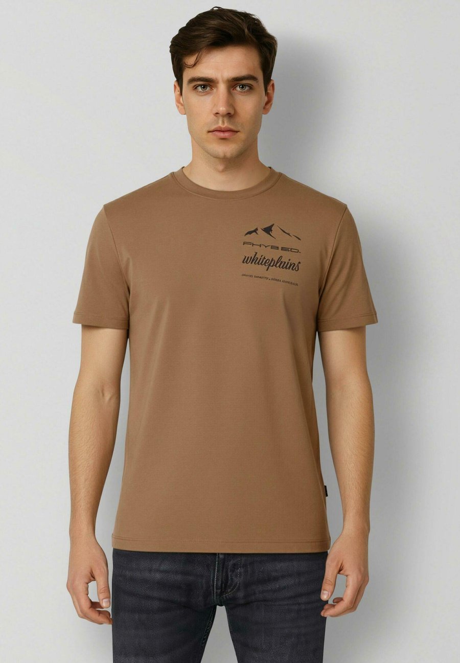 

Футболка s.Oliver Print T-shirt, Braun/Brown, Коричневый, Футболка s.Oliver Print T-shirt, Braun/Brown