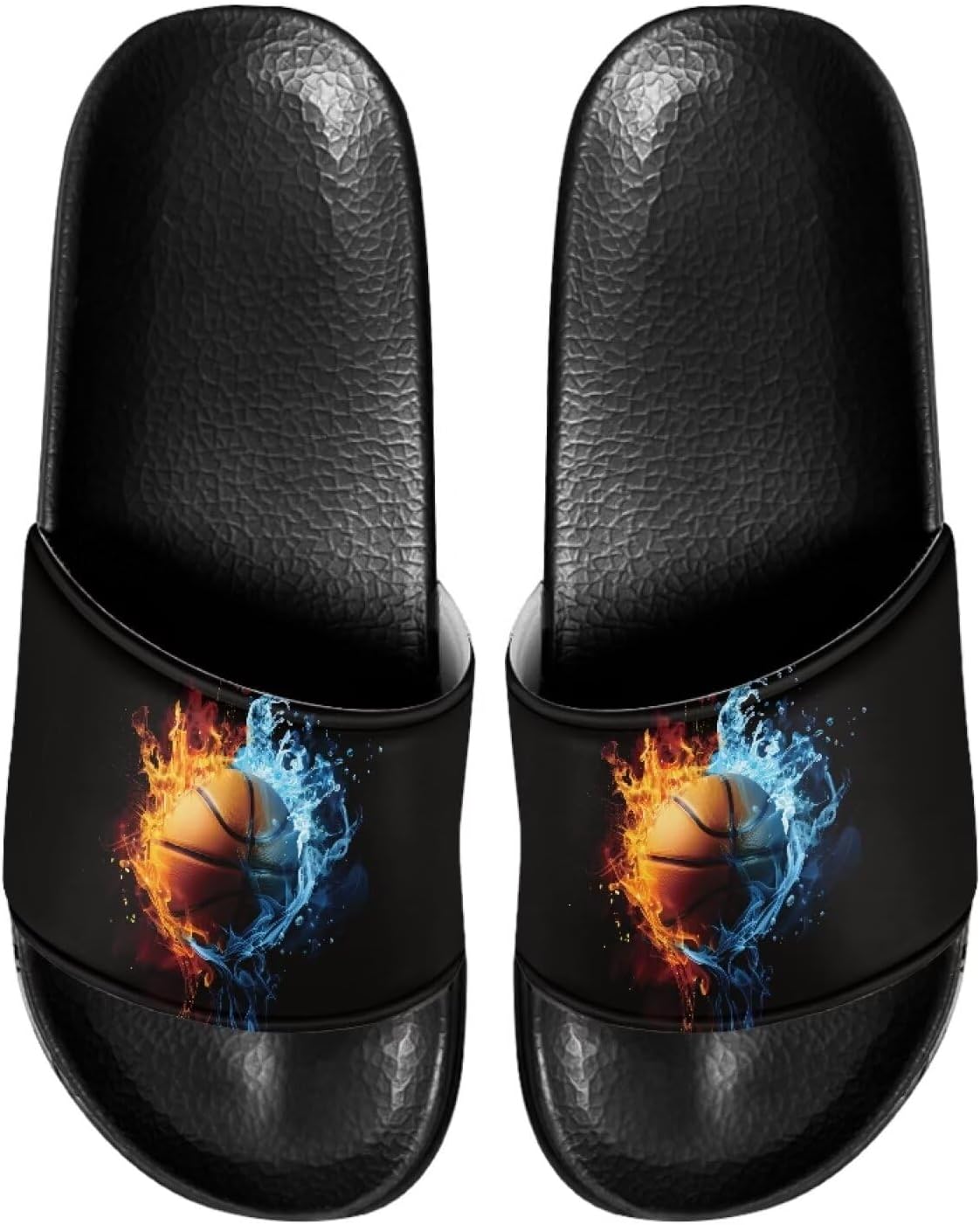 

Мужские тапочки Psesaysky с подушкой, шлепанцы с подошвой с противоскользящей поверхностью, черные, широкие, из EVA, плоские, быстросохнущие, с открытым носком, пляжные и повседневные