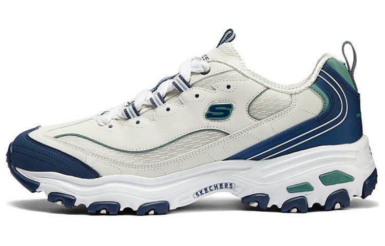 

Skechers Низкие повседневные кроссовки мужские, синие, белые