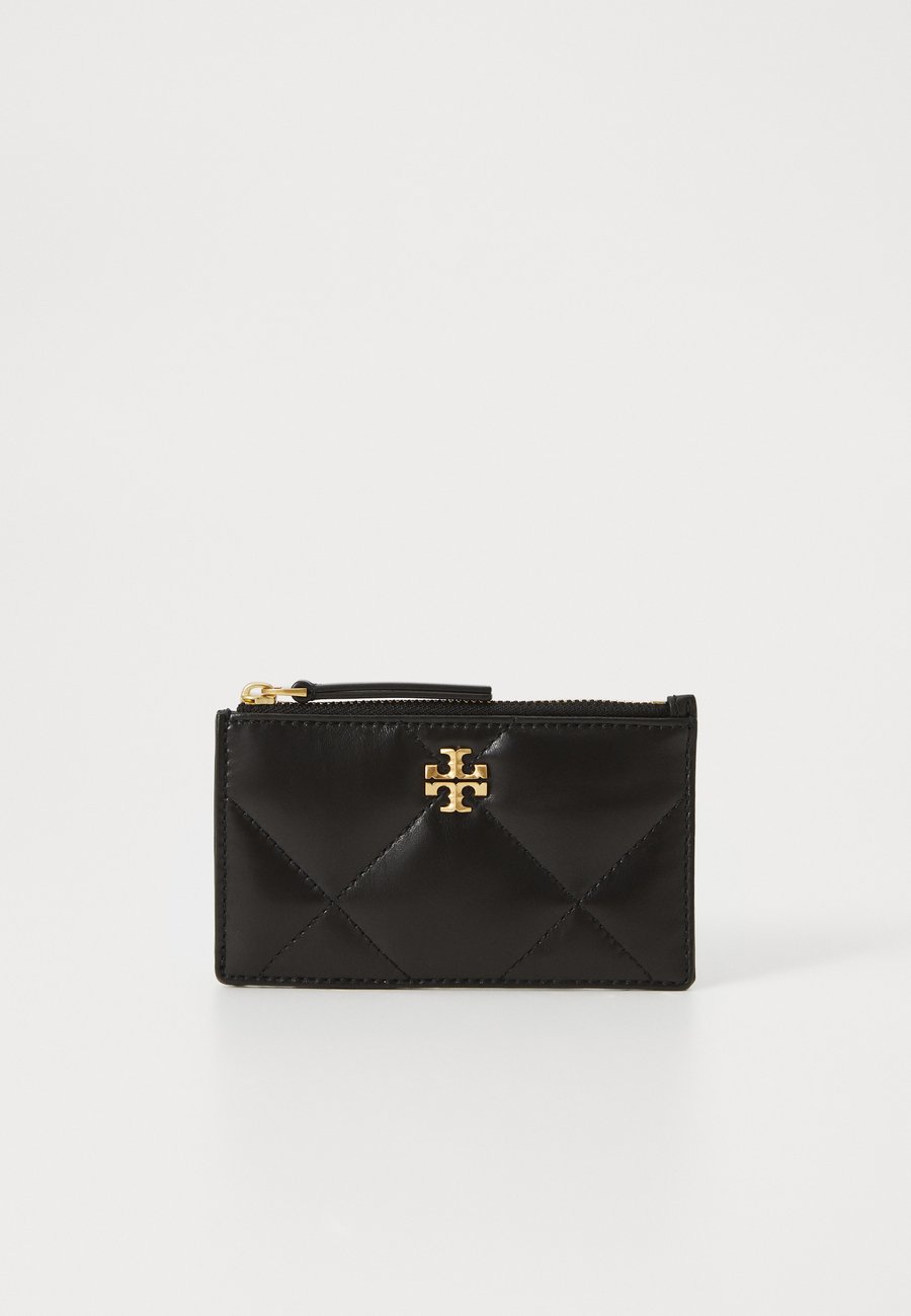 

Кошелек Tory Burch KIRA QUILT ZIP CARD CASE, Black