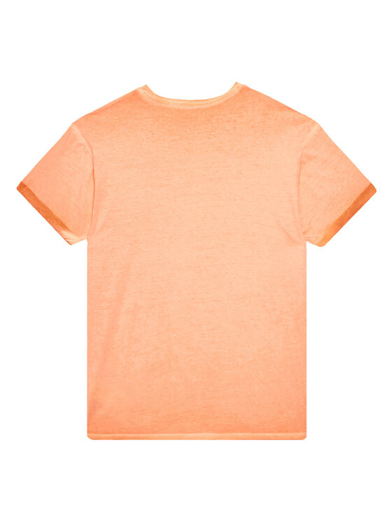 Футболка обычного кроя 3085C10P9 United Colors Of Benetton, оранжевый — фото 2
