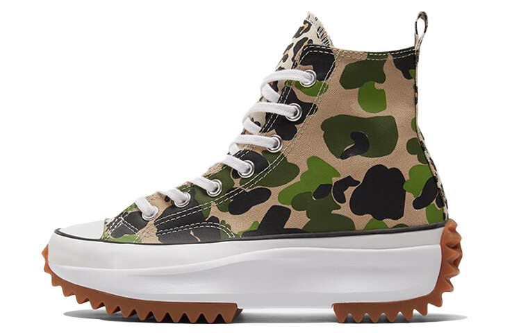 

Кеды Converse Run Star Hike Hi Archive Print Camo