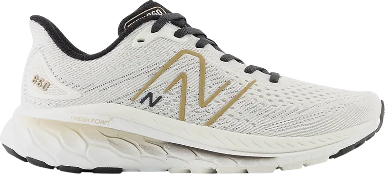

Кроссовки Wmns Fresh Foam X 860v13 Wide 'Sea Salt Black', белый