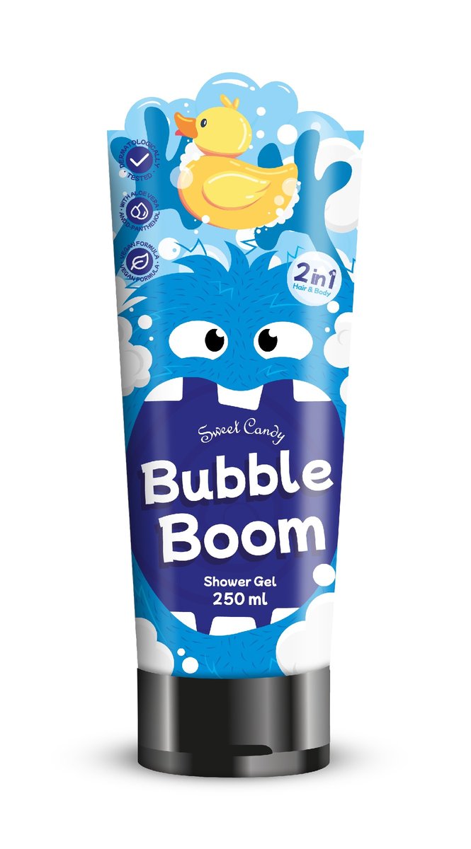 

SWEET CANDY Шампунь и гель для душа 2в1 - Bubble Boom 250 мл Dramers