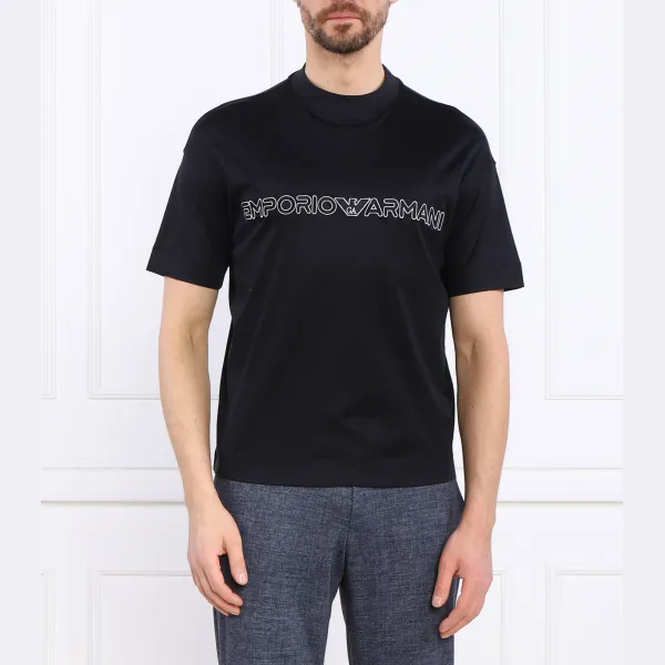 

Футболка стандартного кроя Emporio Armani, синий