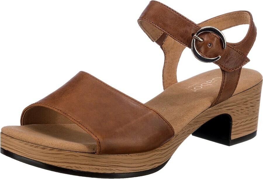 Босоножки на высоком каблуке GABOR Sandals, коричневый