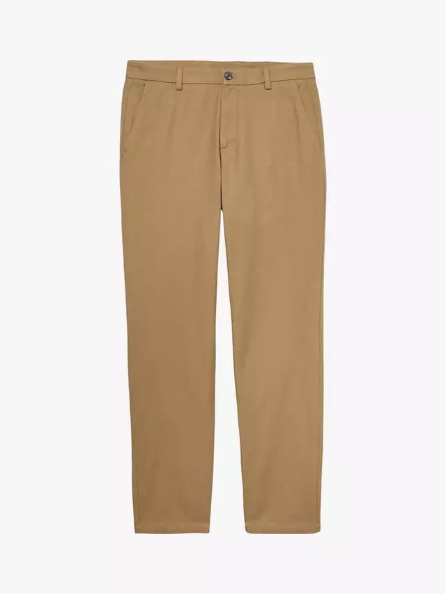 

Брюки SISLEY Slim Fit Cotton Twill, кэмел