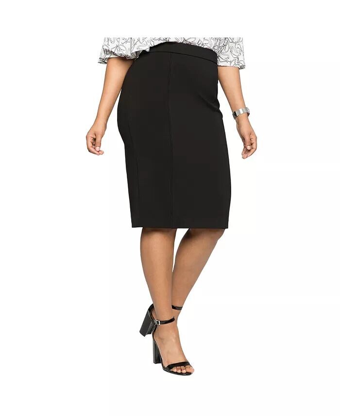 

Женская юбка-карандаш Plus Size The Ultimate Stretch ELOQUII, черный