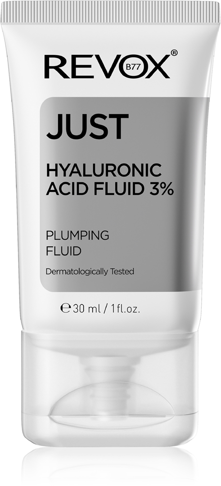 

Просто гиалуроновая кислота 3% легкая текстура увлажняющего флюида для лица Revox B77, 30 мл