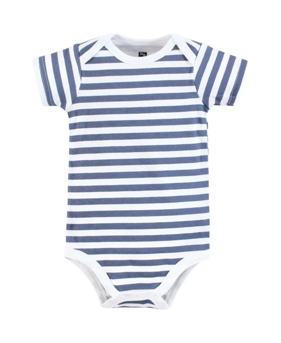 Комплект из трех мягких хлопковых боди Hudson Baby, Mighty Cute Dino — фото 3