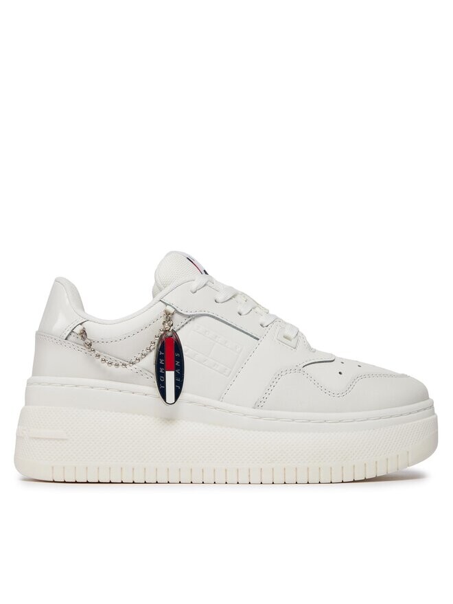 

Кроссовки Tjw Retro Basket Flatform Charm Tommy Jeans, экрю