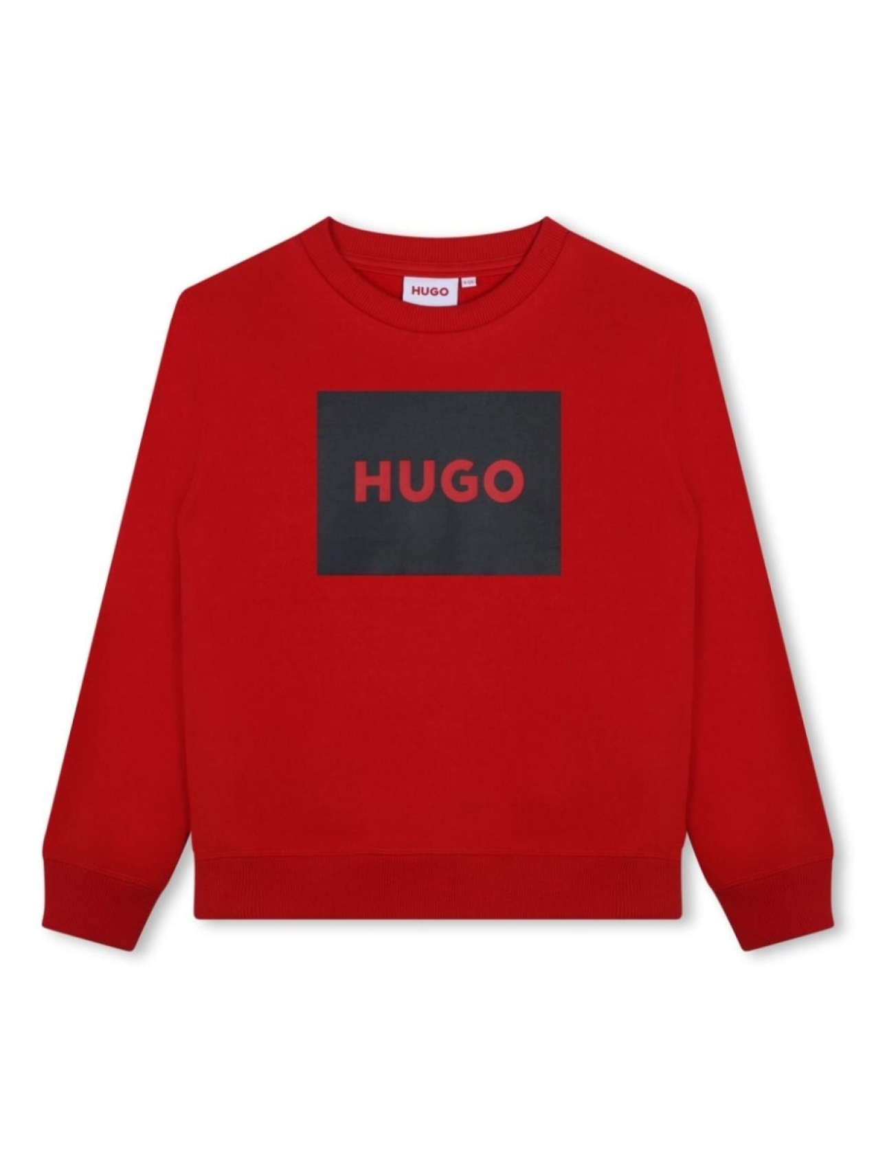 

HUGO KIDS толстовка с логотипом, красный