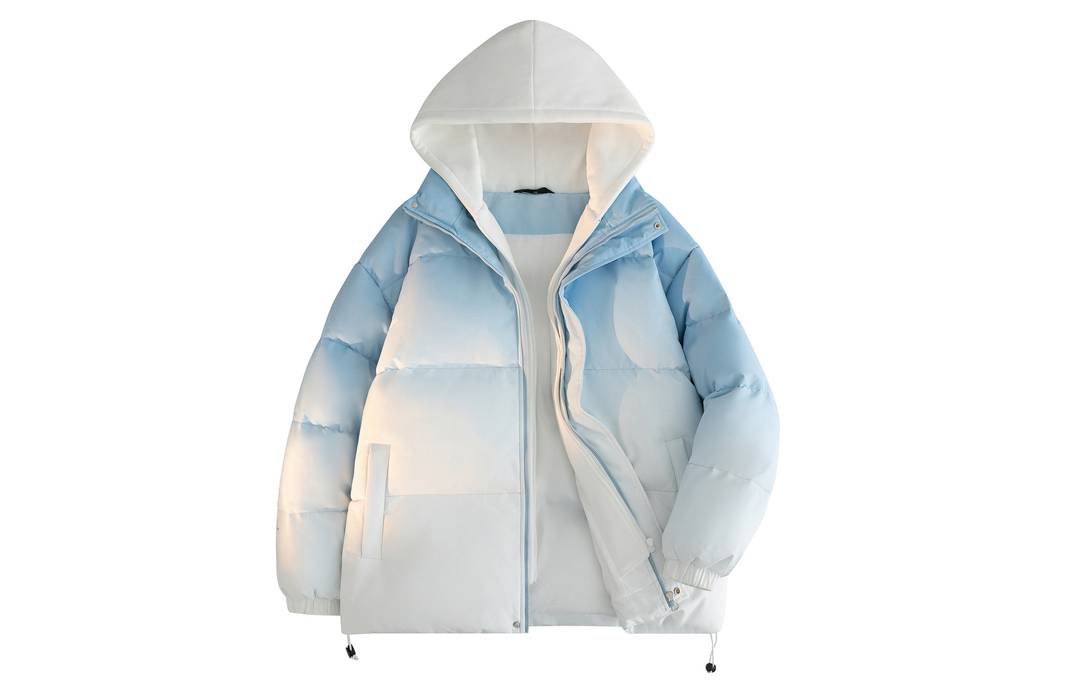

WARRIOR Пуховик Huichao Riding The Wind Collection унисекс, Gradient Blue