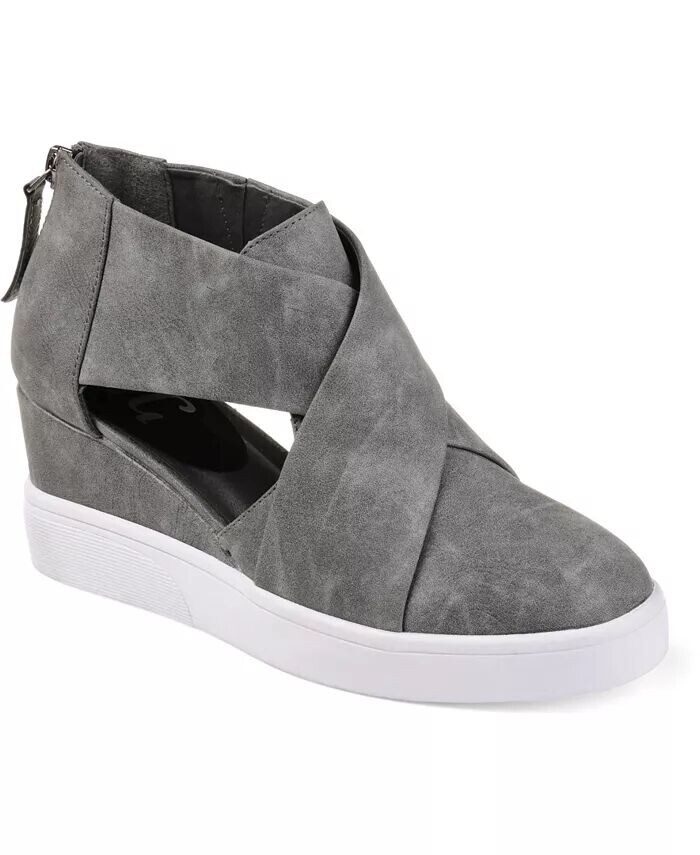 Женские босоножки на платформе Seena Journee Collection, серый