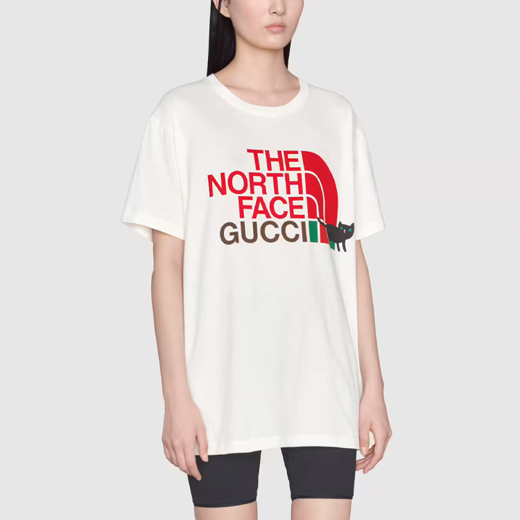Футболка The North Face Off White GUCCI, Экрю — фото 3