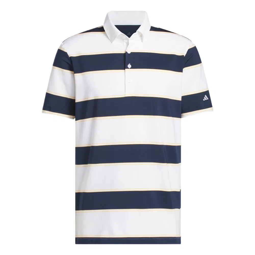 Поло Ultimate365 мужское Please Refill Adidas, White/Collegiate Blue