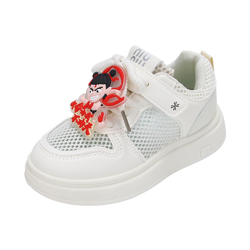 

Легкие, амортизирующие, тихие, износостойкие детские кроссовки для скейтбординга YUZHAOLIN, белый