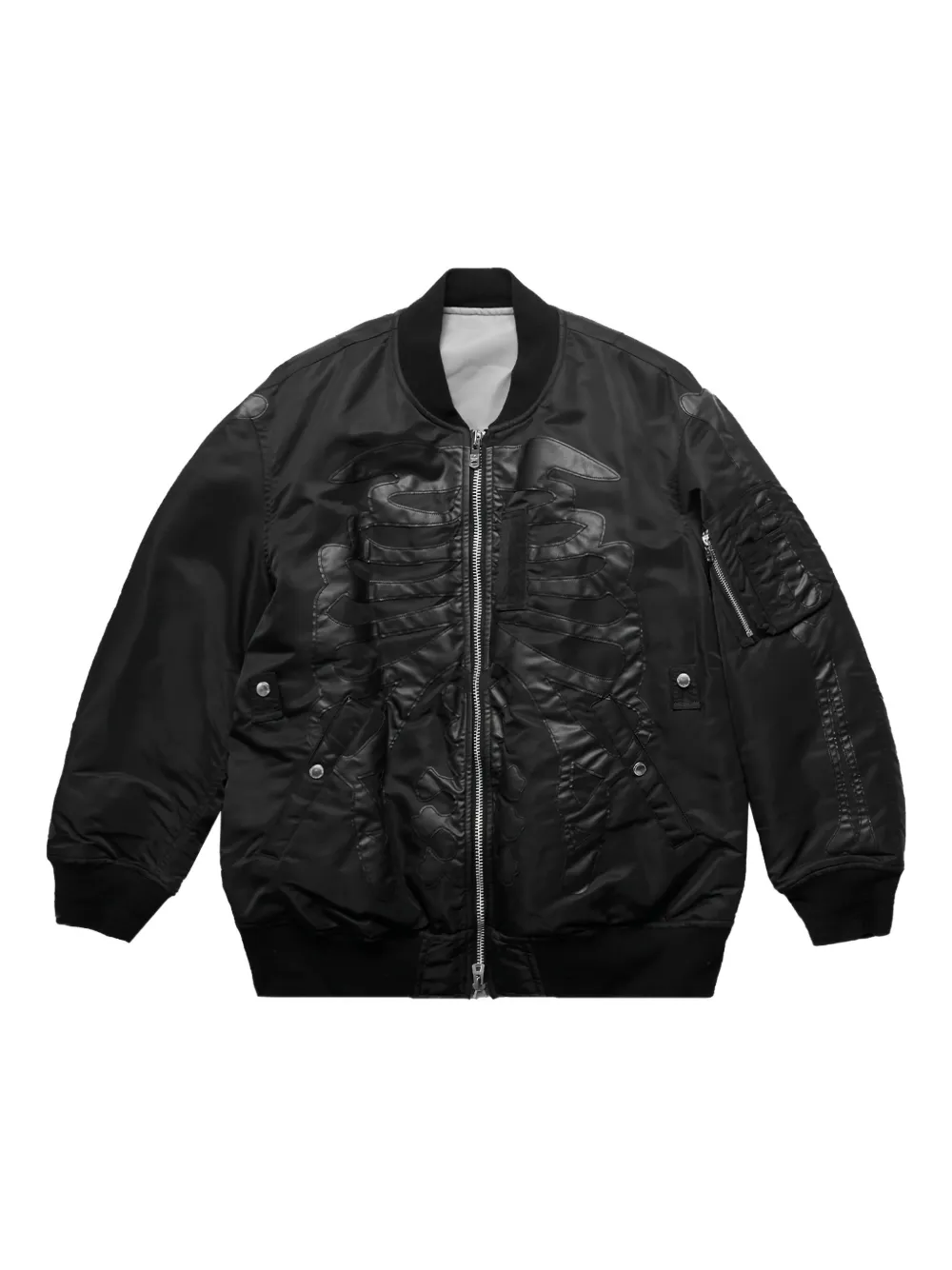 

Бомбер на молнии Takahiromiyashita The Soloist, черный