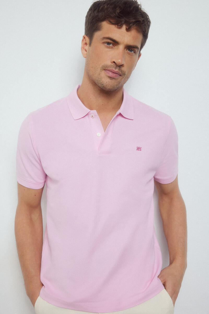 

Базовое поло Pedro del Hierro, розовый