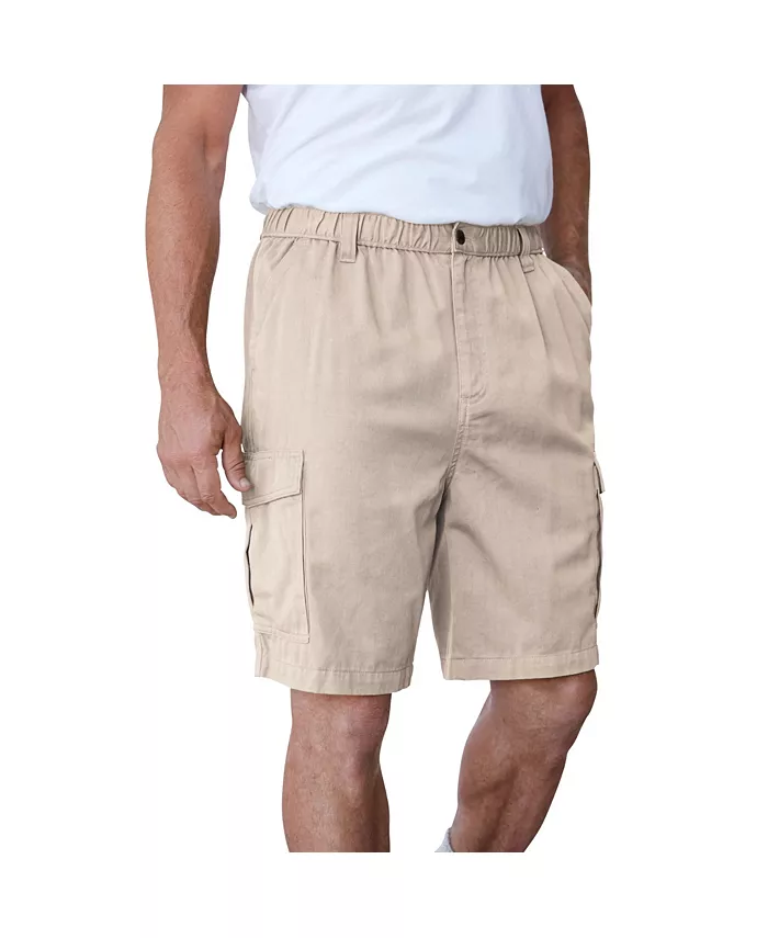 

Высокие шорты KingSize Renegade 9" с цельными эластичными карманами Boulder Creek, загар/бежевый