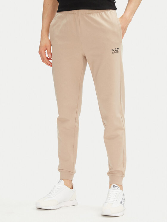 

Облегающие спортивные штаны 8NPP66 PJVRZ U6155 Ea7 Emporio Armani, бежевый