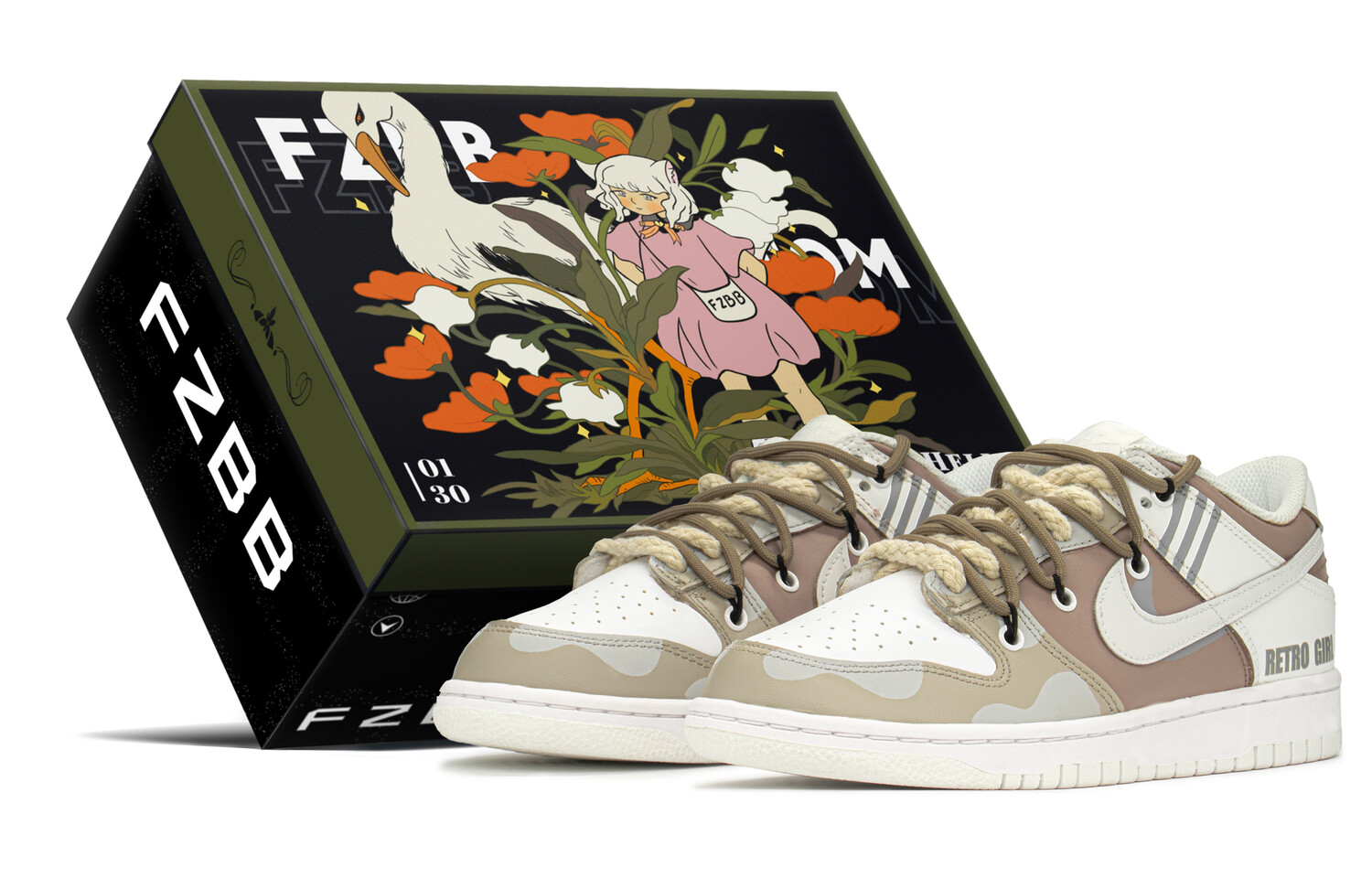

Женские кроссовки для скейтбординга Nike Dunk