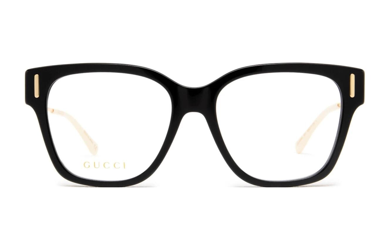 

Очки женские Gucci Wayfarer, черный / золотой