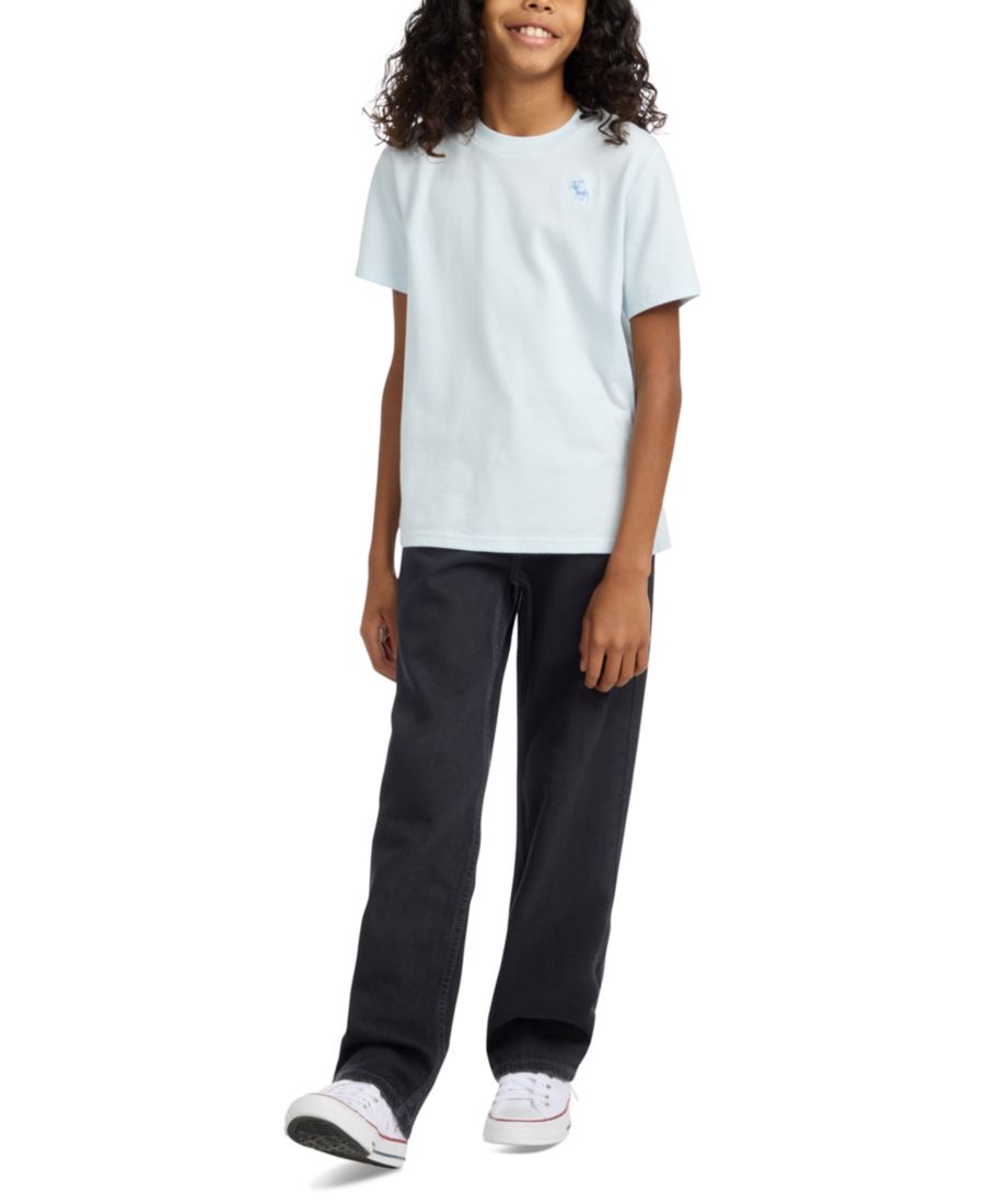 Джинсы свободного кроя для мальчиков abercrombie kids, Chill — фото 4