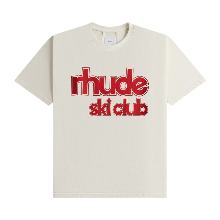 

Футболка Rhude Ski Club T-Shirt Vintage White, белый