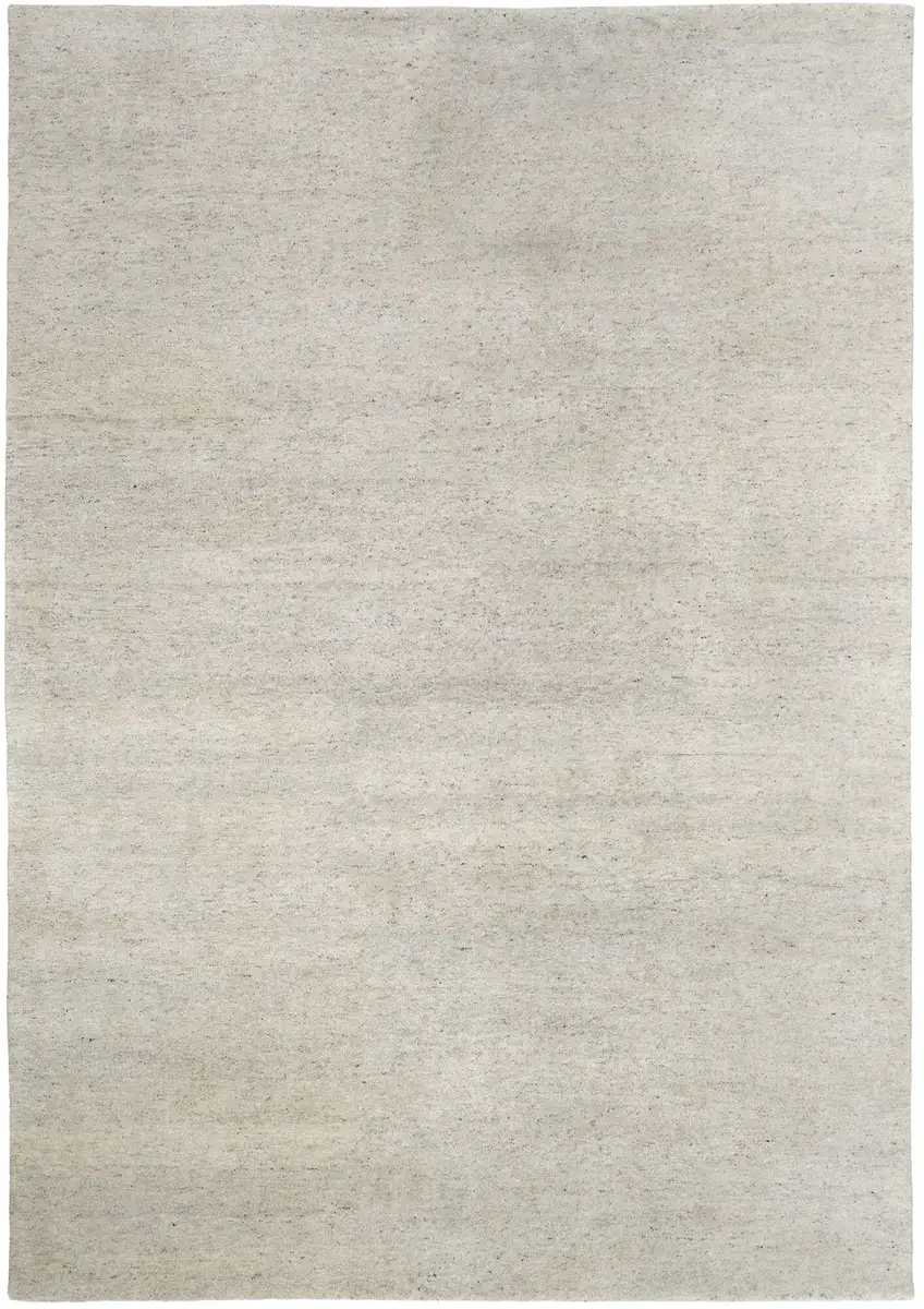 

OCI THE CARPET BRAND Ковер "ESEMPIO UNI MELANGE", прямоугольный, из чистой шерсти, ручной работы, высокое качество изготовления, естественно теплый OCI Die Teppichmarke 170х240 см, цвет hellgrau-natur